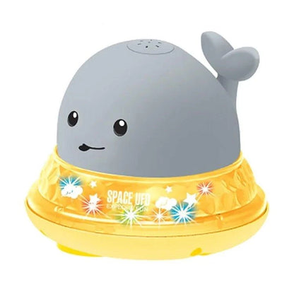 Spray Water Whale Toy | Interactive Bath Toy with Lights | Water Induction Whale for Kids - Home Kartz