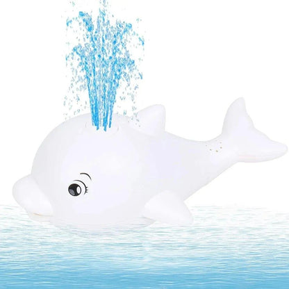 Spray Water Whale Toy | Interactive Bath Toy with Lights | Water Induction Whale for Kids - Home Kartz
