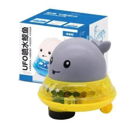 Spray Water Whale Toy | Interactive Bath Toy with Lights | Water Induction Whale for Kids - Home Kartz