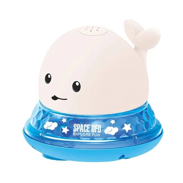 Spray Water Whale Toy | Interactive Bath Toy with Lights | Water Induction Whale for Kids - Home Kartz