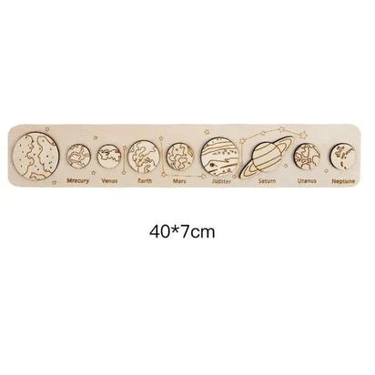 Embark on a Cosmic Adventure: Solar System Puzzle Toy for Kids - Home Kartz