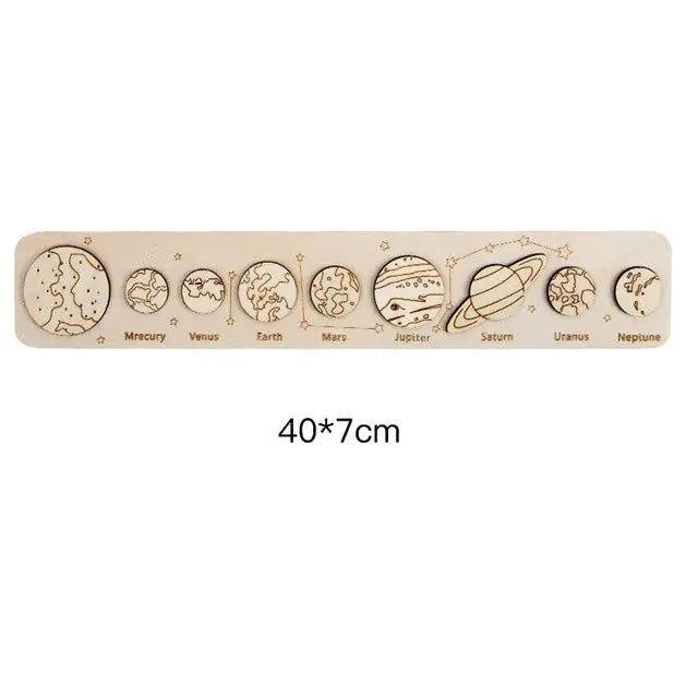 Embark on a Cosmic Adventure: Solar System Puzzle Toy for Kids - Home Kartz