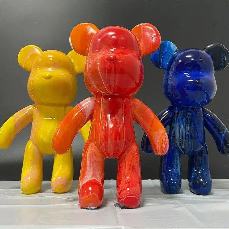 Unleash Your Creativity with Vinyl Fluid Bear Sculpture - Home Kartz