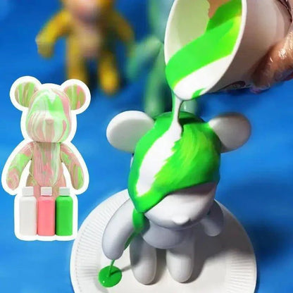 Unleash Your Creativity with Vinyl Fluid Bear Sculpture - Home Kartz