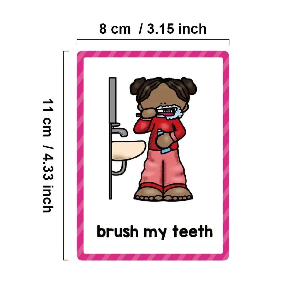 Engage Young Minds with Montessori Kids English Words Flashcards - Home Kartz