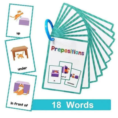 Engage Young Minds with Montessori Kids English Words Flashcards - Home Kartz