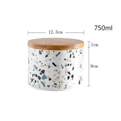 Ceramic Food Storage Jar Set – Elegant, Airtight Containers for Freshness and Style in Your Kitchen - Home Kartz