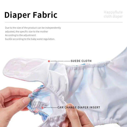 Experience Comfort and Convenience with the Happy Flute Adjustable Diaper Set - Home Kartz