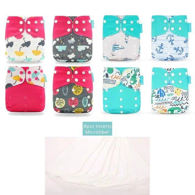 Experience Comfort and Convenience with the Happy Flute Adjustable Diaper Set - Home Kartz