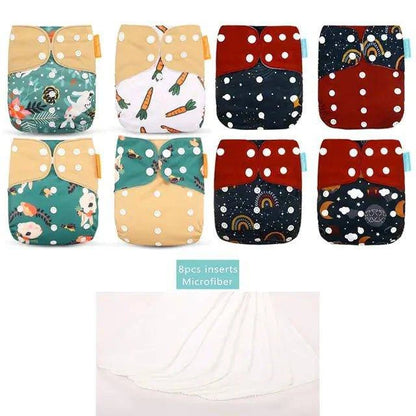 Experience Comfort and Convenience with the Happy Flute Adjustable Diaper Set - Home Kartz