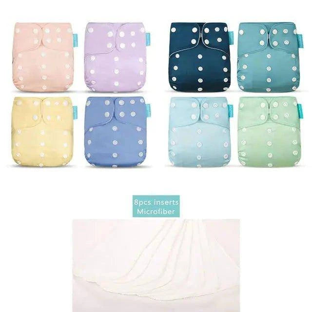 Experience Comfort and Convenience with the Happy Flute Adjustable Diaper Set - Home Kartz