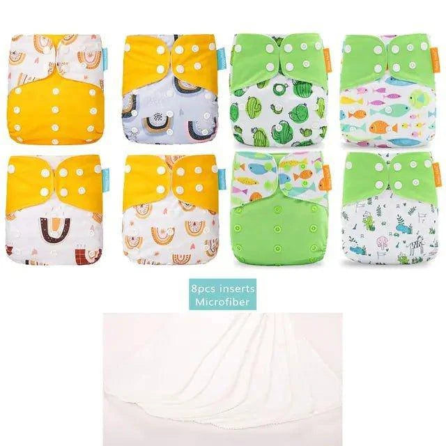 Experience Comfort and Convenience with the Happy Flute Adjustable Diaper Set - Home Kartz