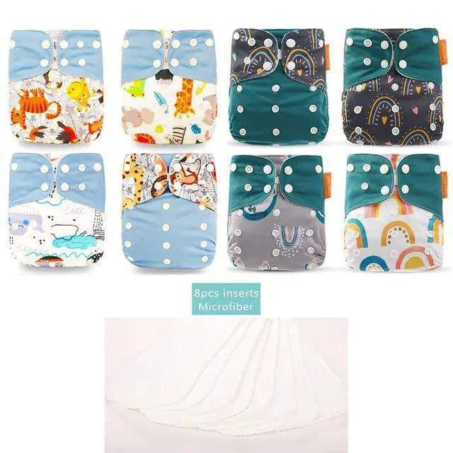 Experience Comfort and Convenience with the Happy Flute Adjustable Diaper Set - Home Kartz