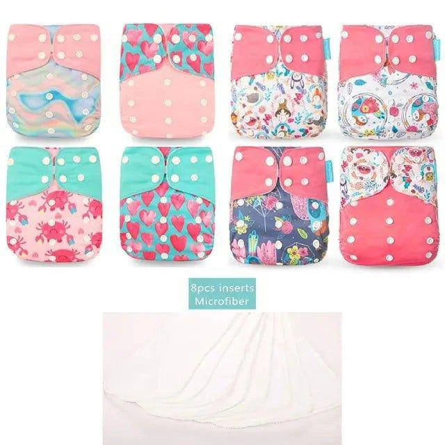 Experience Comfort and Convenience with the Happy Flute Adjustable Diaper Set - Home Kartz