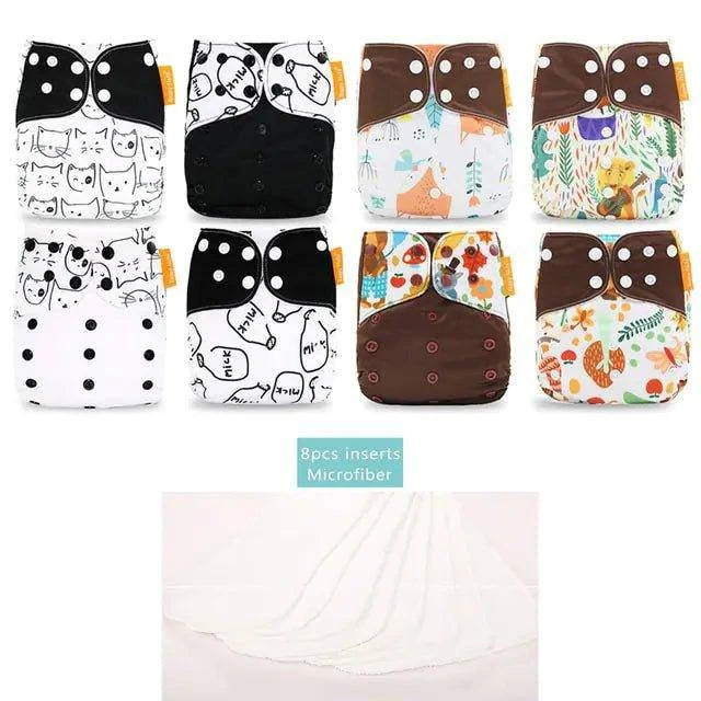 Experience Comfort and Convenience with the Happy Flute Adjustable Diaper Set - Home Kartz