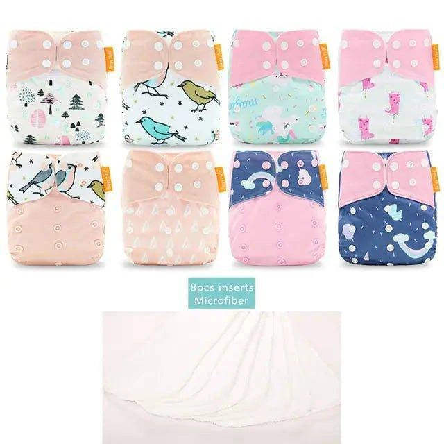 Experience Comfort and Convenience with the Happy Flute Adjustable Diaper Set - Home Kartz