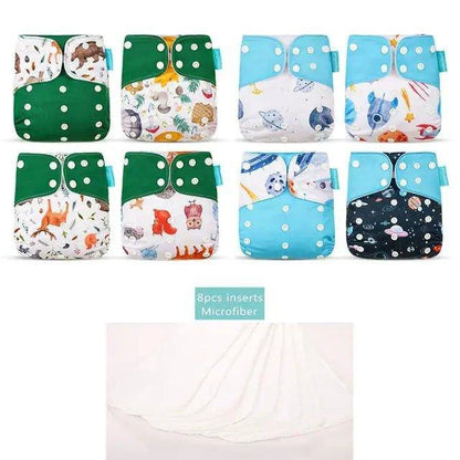 Experience Comfort and Convenience with the Happy Flute Adjustable Diaper Set - Home Kartz