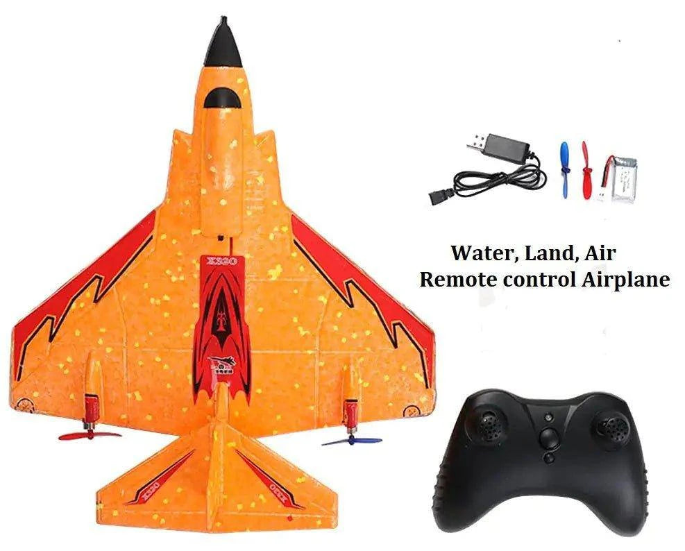 ✨ Conquer Any Terrain: Introducing the Tri-Force RC Toy for Air, Land and Sea Domination! ✨ - Home Kartz