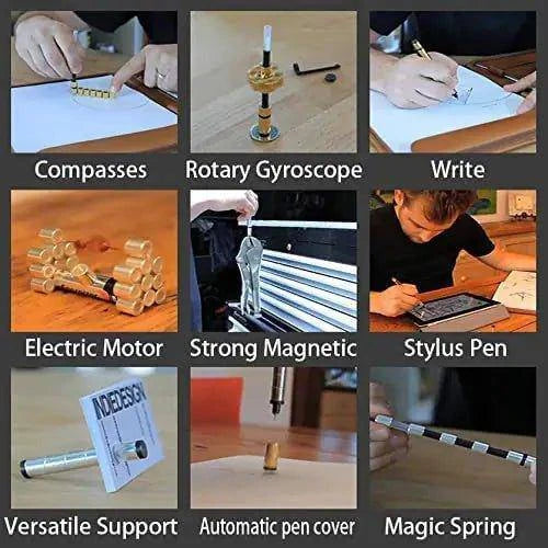Unlock Creativity and Reduce Stress with the Magnetic Fidget Pen - Home Kartz