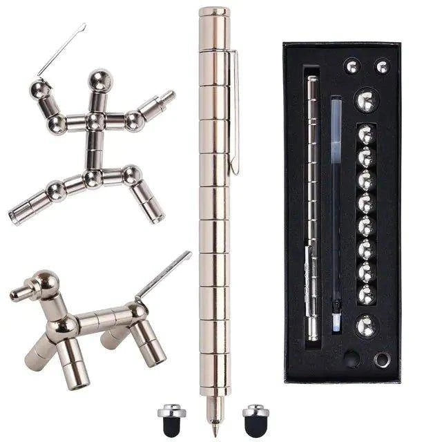 Unlock Creativity and Reduce Stress with the Magnetic Fidget Pen - Home Kartz