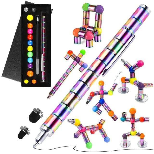Unlock Creativity and Reduce Stress with the Magnetic Fidget Pen - Home Kartz