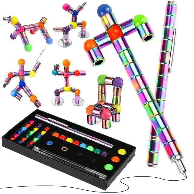 Unlock Creativity and Reduce Stress with the Magnetic Fidget Pen - Home Kartz