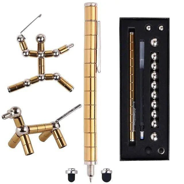 Unlock Creativity and Reduce Stress with the Magnetic Fidget Pen - Home Kartz