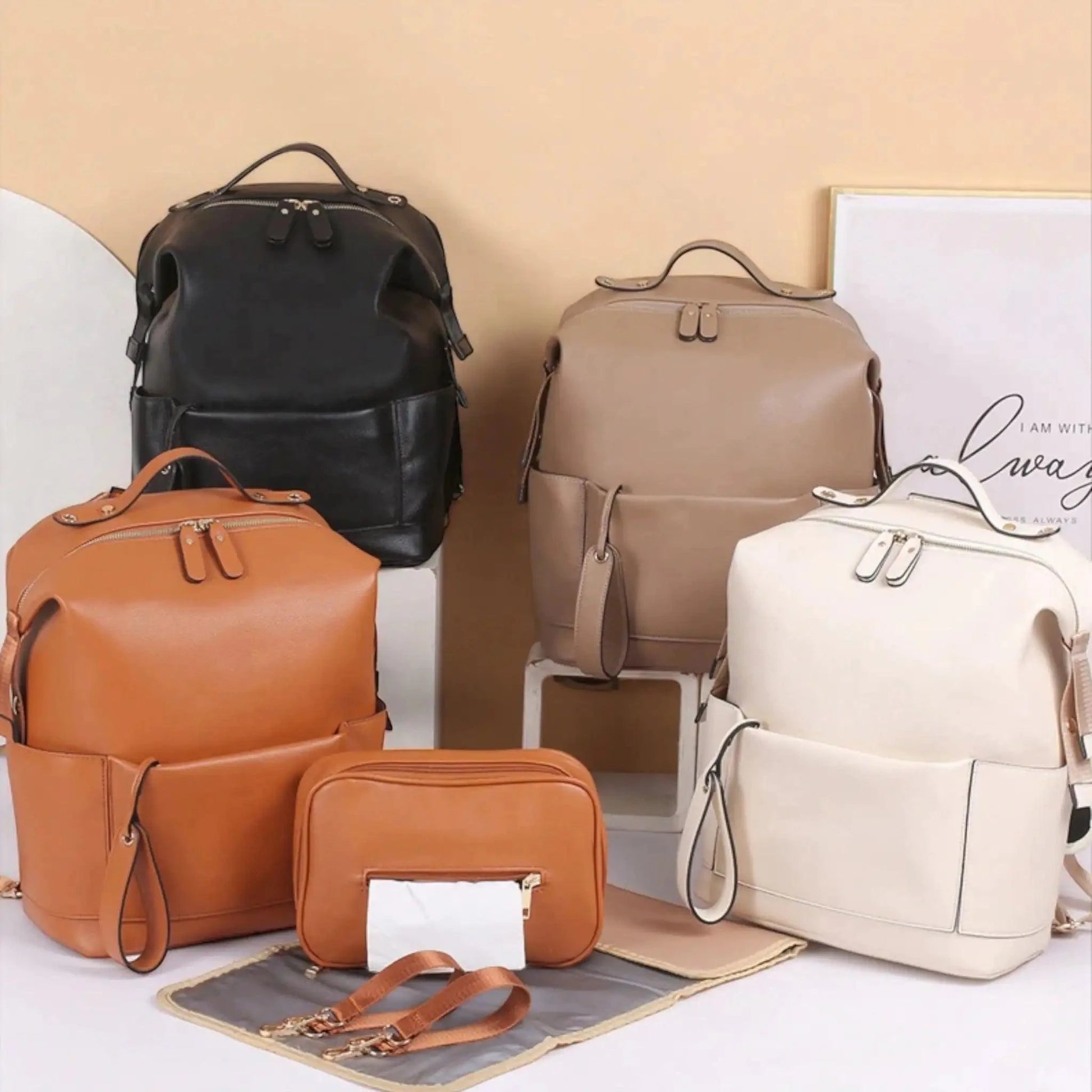 👜 Exquisite Diaper Bag – Stylish & Spacious Bag for Moms | Stay Organized & Chic on the Go! - Home Kartz