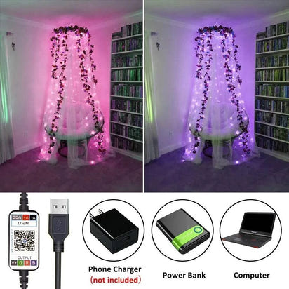Light Up Your Holidays with Customizable LED Christmas Tree Decoration Lights 🎄✨ - Home Kartz