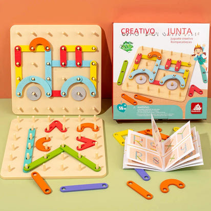 Learn & Build: Montessori Alphanumeric Building Blocks for Smart Minds! Eco Kids Bay