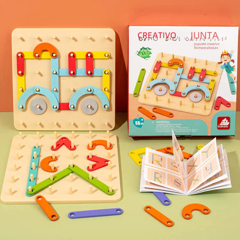Learn & Build: Montessori Alphanumeric Building Blocks for Smart Minds! Eco Kids Bay