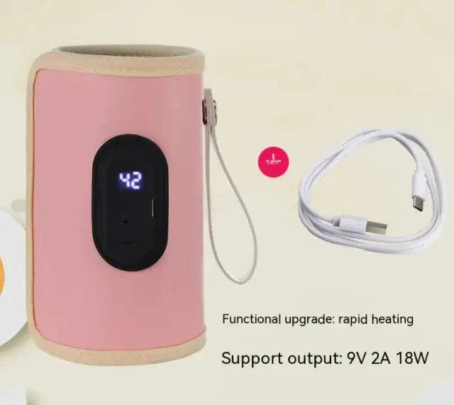 Milk Bottle Insulation Cover – USB Intelligent Temperature Control for On-the-Go Parents - Home Kartz