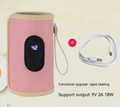 Milk Bottle Insulation Cover – USB Intelligent Temperature Control for On-the-Go Parents - Home Kartz