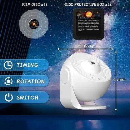 Explore the Cosmos: Galaxy Night Light Projector Lamp – Transform Your Space - Home Kartz