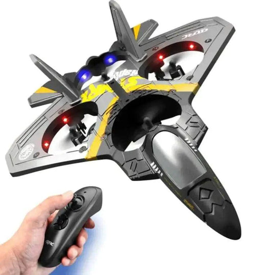 Take to the Skies with the V17 Fighter Drone - The Ultimate Children's Remote Control Aircraft - Home Kartz