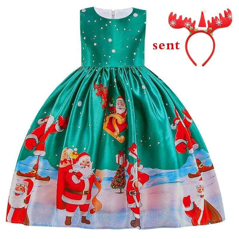 Princess Christmas Dress for Girls: Enchanting Holiday Elegance - Home Kartz