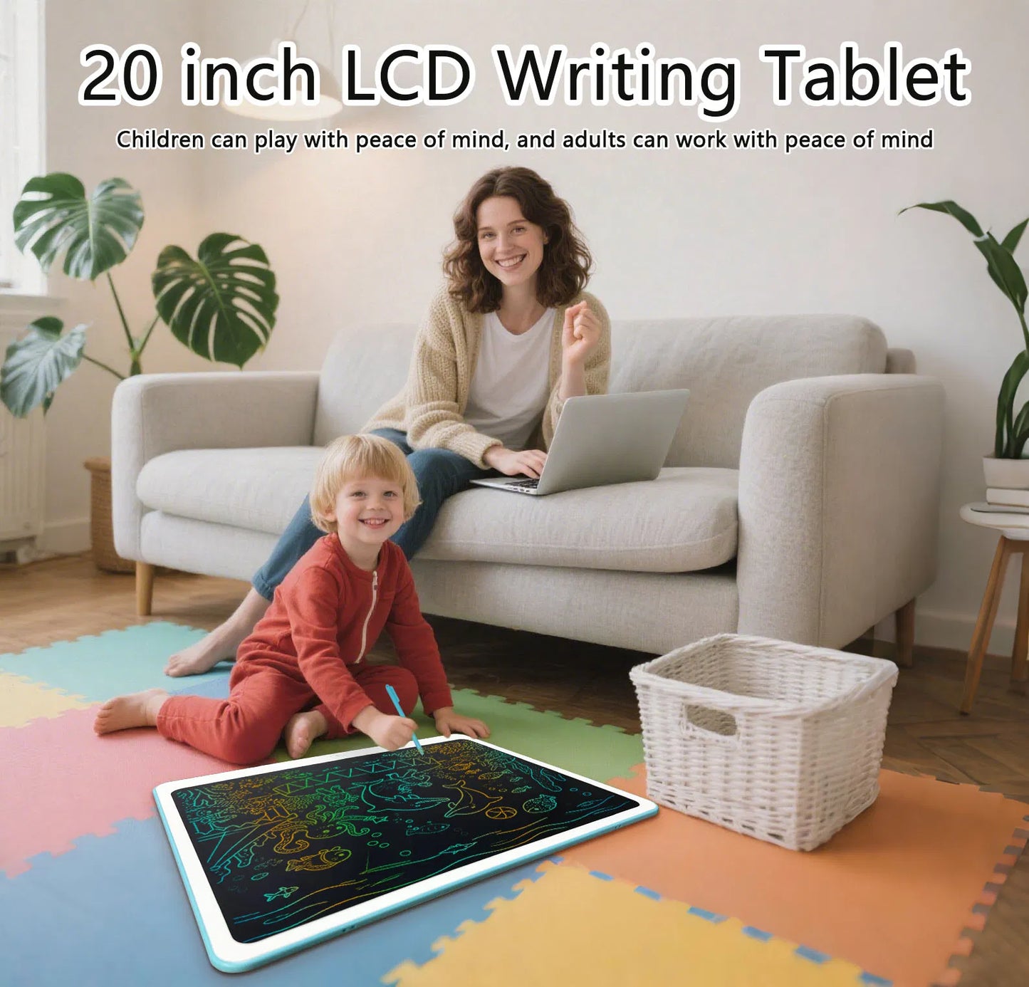 20-Inch LCD Writing Tablet for Kids