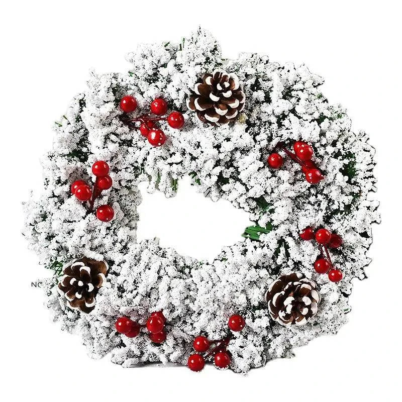 Festive Christmas Wreath Door Garlands – Add Holiday Cheer to Your Door - Home Kartz