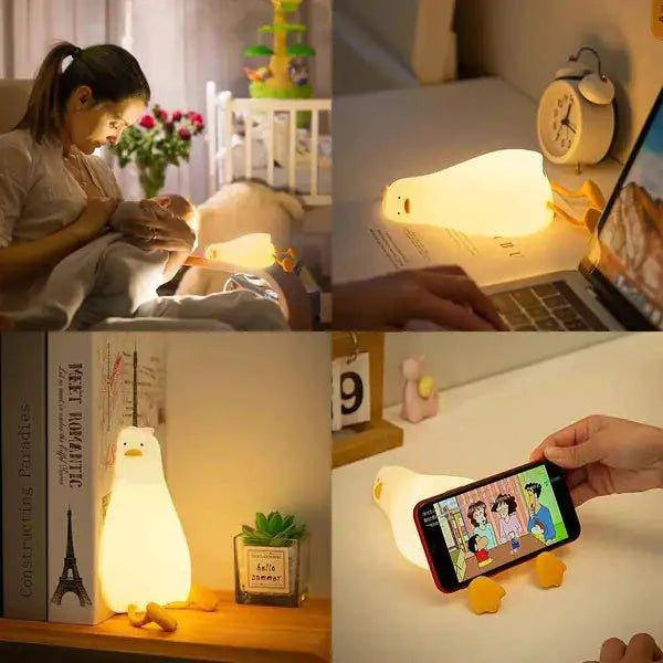 Quirky Comfort: Duck Night Light for Tranquil Bedtimes - Home Kartz