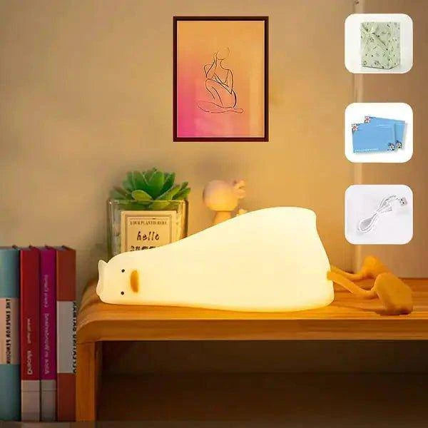Quirky Comfort: Duck Night Light for Tranquil Bedtimes - Home Kartz