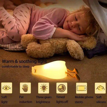 Quirky Comfort: Duck Night Light for Tranquil Bedtimes - Home Kartz