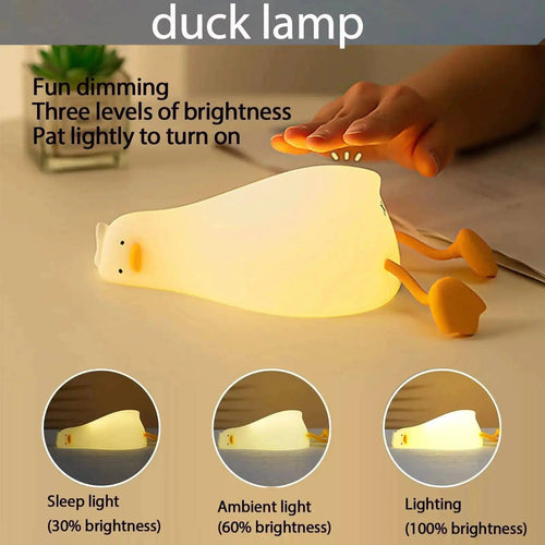Quirky Comfort: Duck Night Light for Tranquil Bedtimes - Home Kartz