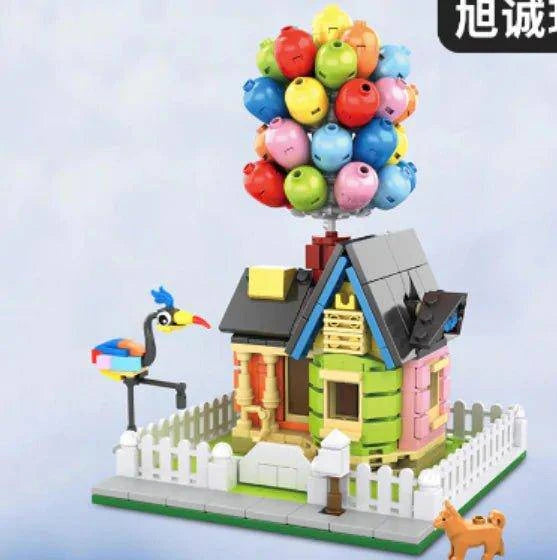 Ignite Imagination with the Moc Flying Balloon House – The Ultimate Creative Building Block Set - Home Kartz