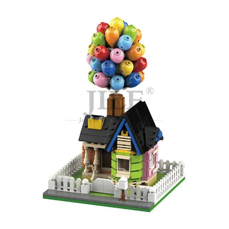 Ignite Imagination with the Moc Flying Balloon House – The Ultimate Creative Building Block Set - Home Kartz