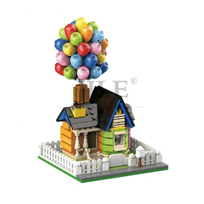 Ignite Imagination with the Moc Flying Balloon House – The Ultimate Creative Building Block Set - Home Kartz