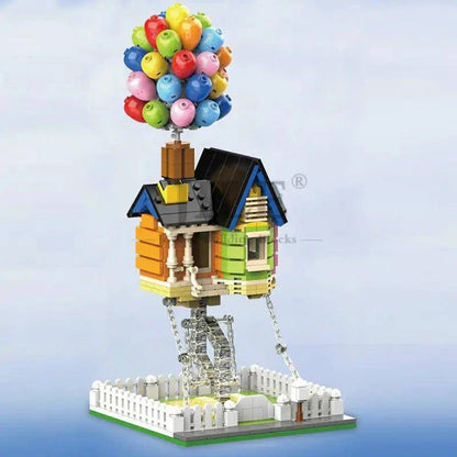 Ignite Imagination with the Moc Flying Balloon House – The Ultimate Creative Building Block Set - Home Kartz