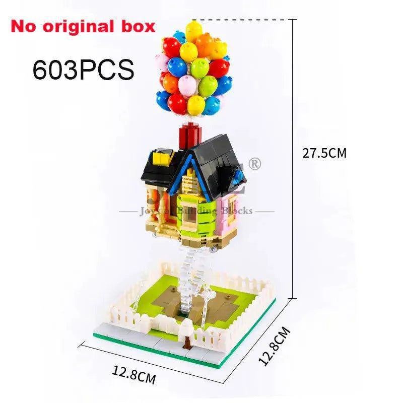 Ignite Imagination with the Moc Flying Balloon House – The Ultimate Creative Building Block Set - Home Kartz