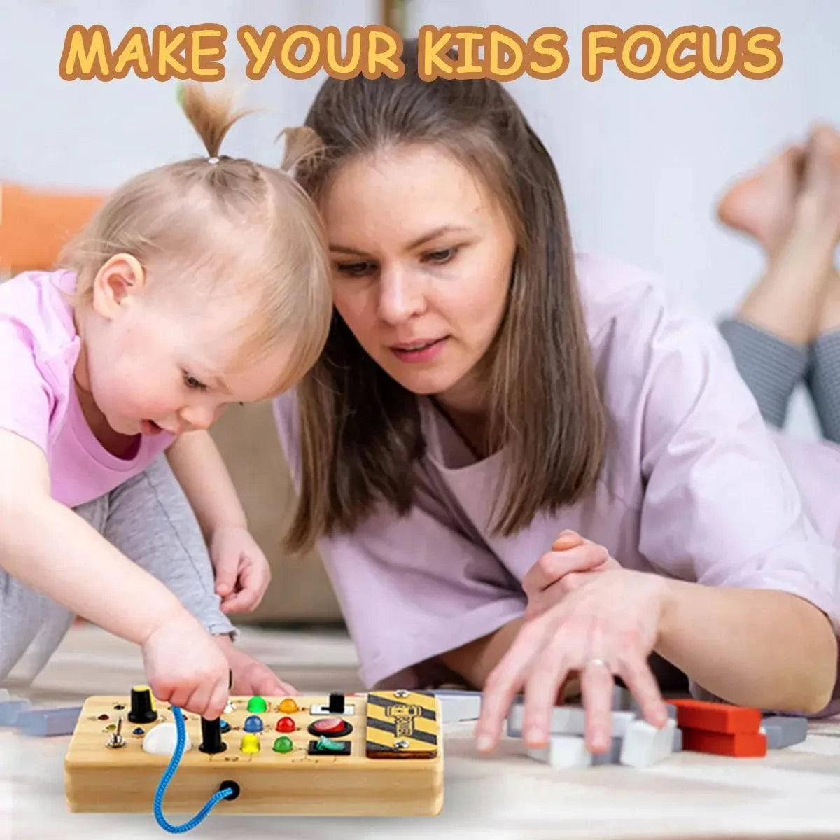 Busy Board Sensory Toy: Unlock Hours of Engaging, Developmental Fun for Kids - Home Kartz