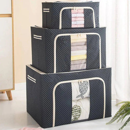 Foldable Clothing Storage Box – Maximize Closet Space with Stylish and Durable Organizers - Home Kartz