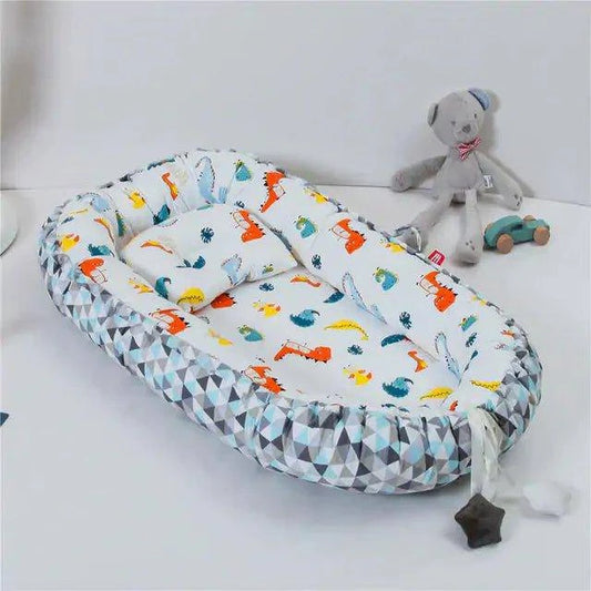 Cozy and Portable: Folding Portable Baby Nest for On-the-Go Comfort - Home Kartz